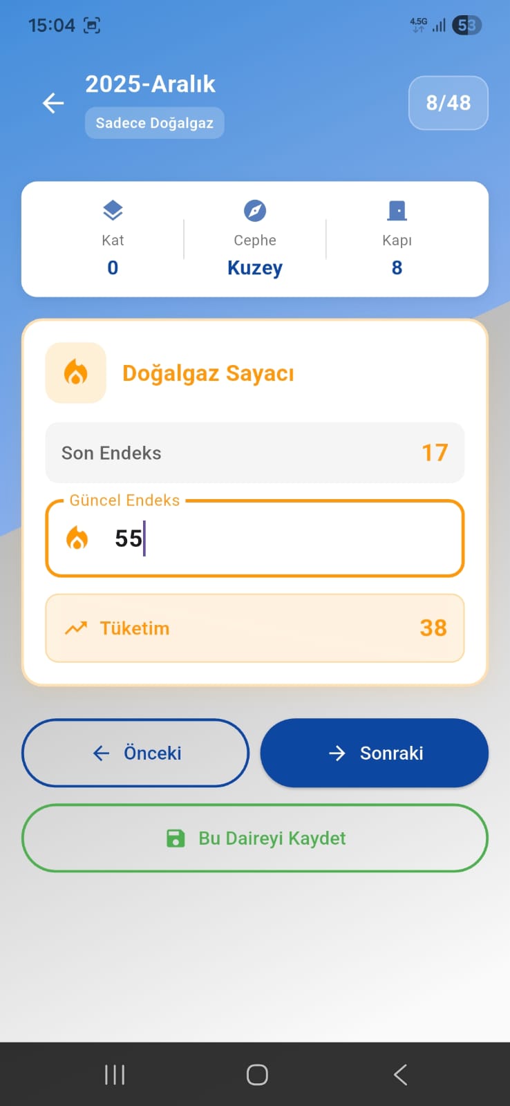 Sayaç Okuma